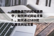 在竞争激烈的网络世界中，如何测试网站流量？，如何通过SEO优化提高网站流量，如何评估和优化网站流量？