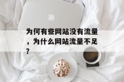 为何有些网站没有流量，为什么网站流量不足？