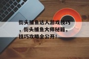 街头捕鱼达人游戏技巧，街头捕鱼大师秘籍，技巧攻略全公开！