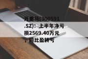 万里马(300591.SZ)：上半年净亏损2569.40万元，同比盈转亏