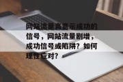 网站流量高意示成功的信号，网站流量剧增，成功信号或陷阱？如何理性应对？，理性看待网站流量飙升，警惕成功信号的陷阱与机会