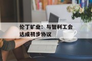 伦丁矿业：与智利工会达成初步协议