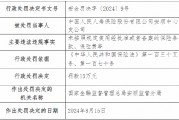 人保寿险安顺中心支公司被罚13万元：因未按照规定使用经批准或者备案的保险条款、保险费率