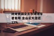 跻身央国企云市场领导者象限 金山云大涨近12%