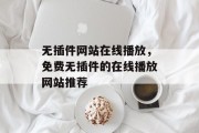 无插件网站在线播放，免费无插件的在线播放网站推荐