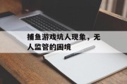 捕鱼游戏坑人现象，无人监管的困境