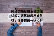 网络游戏厅捕鱼机玩法详解，网络游戏厅捕鱼机，操作指南与技巧解析