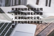 天津网站排名优化公司，提升网站排名的利器，天津网站优化公司，提升网站排名的关键工具，天津网站优化公司，提升网站排名的秘密武器