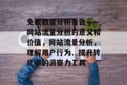 免费数据分析报告——网站流量分析的意义和价值，网站流量分析，理解用户行为、提升转化率的洞察力工具，网站流量分析，了解用户需求与转化路径的关键工具