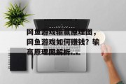 网鱼游戏输赢原理图，网鱼游戏如何赚钱？输赢原理图解析