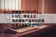 锐明技术(002970.SZ)：理论上公司的相关产品可以应用在无人出租车上