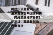 网站IP流量查询，流量来源及影响因素解析，网站流量如何计算？IP地址、源站和影响因素分析，网站流量获取与分析，IP、源站和影响因素解析