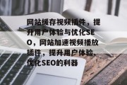 网站缓存视频插件，提升用户体验与优化SEO，网站加速视频播放插件，提升用户体验、优化SEO的利器