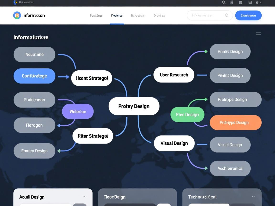 网站设计脑图 - 网站建设的基本流程是什么? 普通人也能看懂的操作指南 - 鱼米玖-上海锐衡凯网络科技有限公司