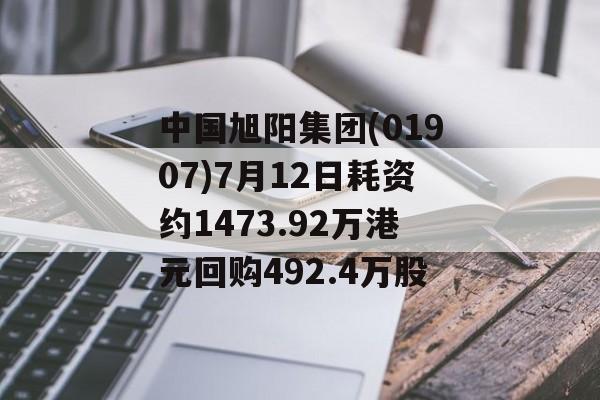 中国旭阳集团(01907)7月12日耗资约1473.92万港元回购492.4万股