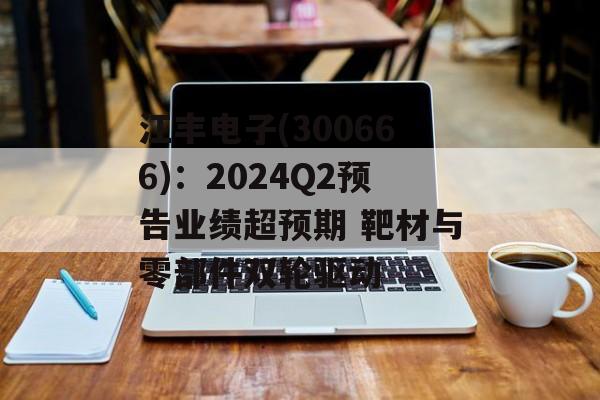 江丰电子(300666)：2024Q2预告业绩超预期 靶材与零部件双轮驱动