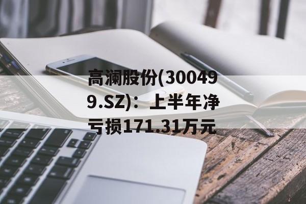 高澜股份(300499.SZ)：上半年净亏损171.31万元