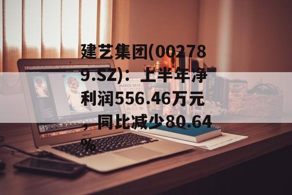 建艺集团(002789.SZ)：上半年净利润556.46万元，同比减少80.64%