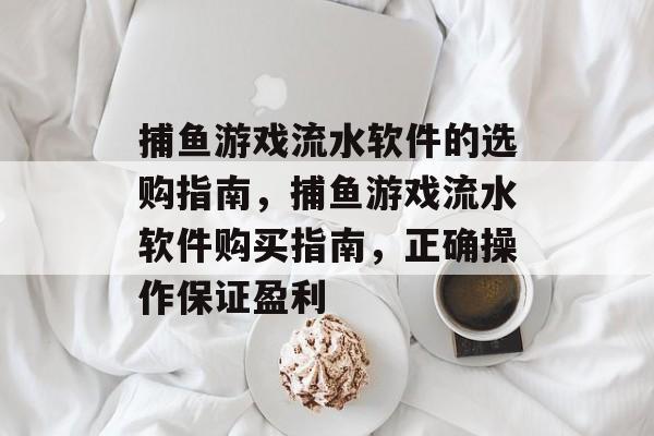 捕鱼游戏流水软件的选购指南，捕鱼游戏流水软件购买指南，正确操作保证盈利