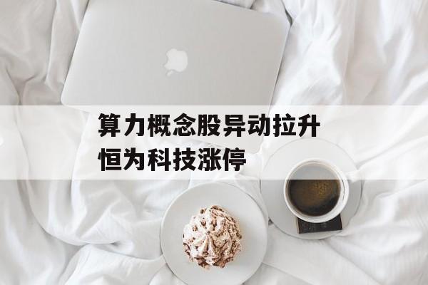 算力概念股异动拉升 恒为科技涨停