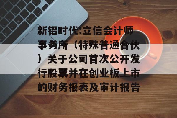 新铝时代:立信会计师事务所（特殊普通合伙）关于公司首次公开发行股票并在创业板上市的财务报表及审计报告