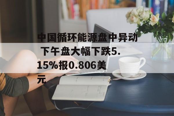 中国循环能源盘中异动 下午盘大幅下跌5.15%报0.806美元