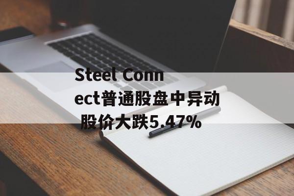 Steel Connect普通股盘中异动 股价大跌5.47%