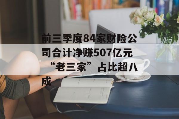 前三季度84家财险公司合计净赚507亿元 “老三家”占比超八成