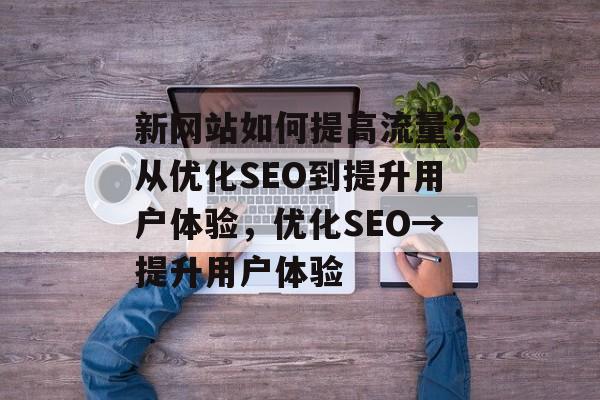 新网站如何提高流量？从优化SEO到提升用户体验，优化SEO→提升用户体验