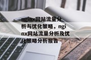 nginx网站流量分析与优化策略，nginx网站流量分析及优化策略分析报告，nginx网站流量分析报告