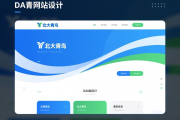 北大青鸟网站设计图