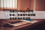 流量TOP网站分析与影响，流量提升瓶颈解析及影响因素探究