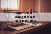 Comstock Holding盘中异动 股价大涨5.05%