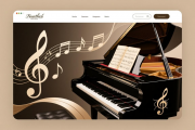 虫虫钢琴网站设计图