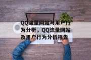 QQ流量网站与用户行为分析，QQ流量网站及用户行为分析报告，如何精准定位和分析QQ流量网站的用户行为？