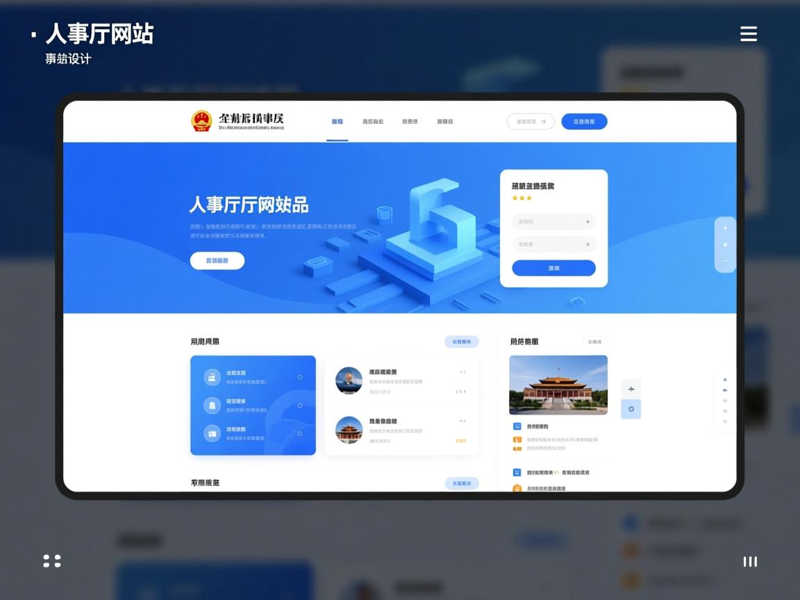 陕西省人事厅网站设计图 - 网站建设的基本流程是什么? 普通人也能看懂的操作指南 - 鱼米玖-上海锐衡凯网络科技有限公司