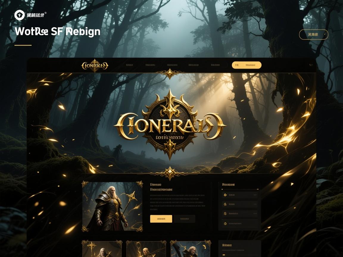 传奇世界SF网站设计图 - 网站建设的基本流程是什么? 普通人也能看懂的操作指南 - 鱼米玖-上海锐衡凯网络科技有限公司