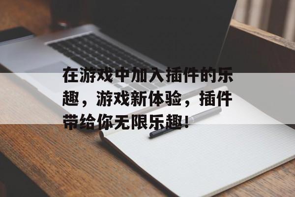 在游戏中加入插件的乐趣，游戏新体验，插件带给你无限乐趣！