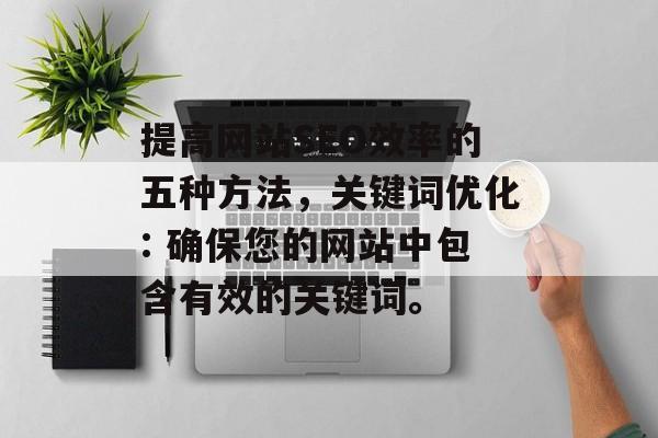 提高网站SEO效率的五种方法，关键词优化: 确保您的网站中包含有效的关键词。