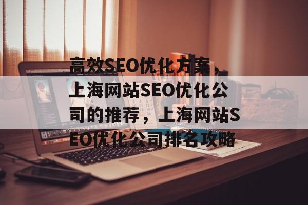 高效SEO优化方案，上海网站SEO优化公司的推荐，上海网站SEO优化公司排名攻略