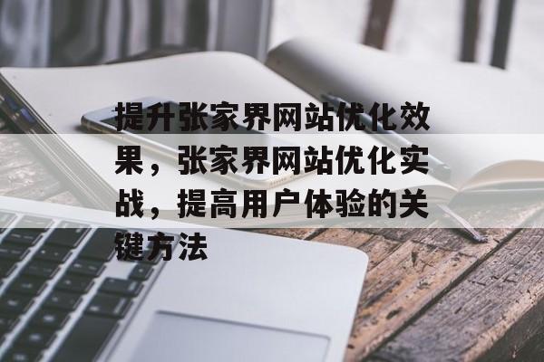 提升张家界网站优化效果，张家界网站优化实战，提高用户体验的关键方法