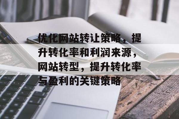 优化网站转让策略，提升转化率和利润来源，网站转型，提升转化率与盈利的关键策略