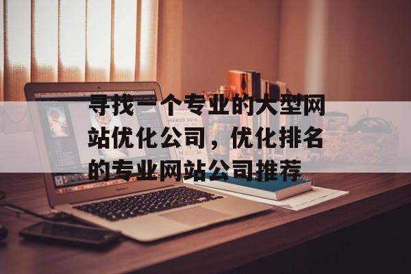 寻找一个专业的大型网站优化公司，优化排名的专业网站公司推荐