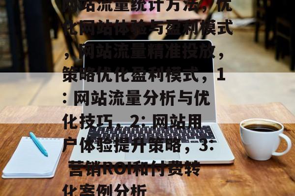 网站流量统计方法，优化网站体验与盈利模式，网站流量精准投放，策略优化盈利模式，1: 网站流量分析与优化技巧，2: 网站用户体验提升策略，3: 营销ROI和付费转化案例分析