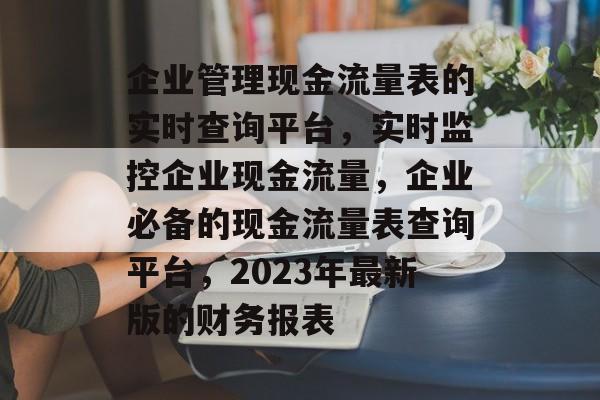 企业管理现金流量表的实时查询平台，实时监控企业现金流量，企业必备的现金流量表查询平台，2023年最新版的财务报表